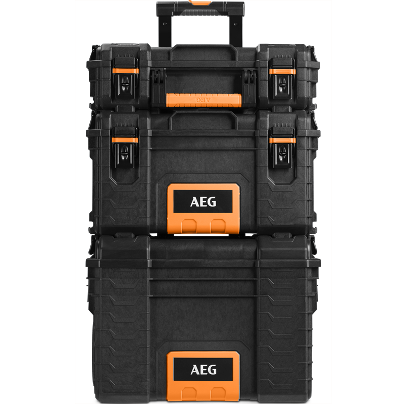 AEG Quickstack 3 Piece Modular Storage Kit Bunnings Warehouse