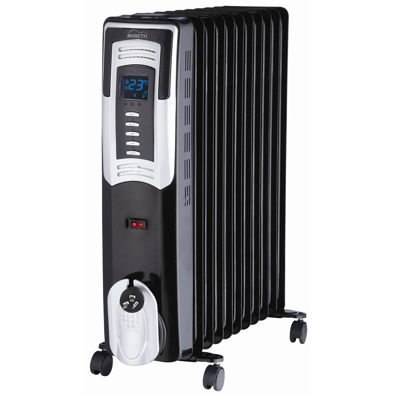 Moretti 2400W 11 Fin Oil Column Heater | Bunnings Warehouse