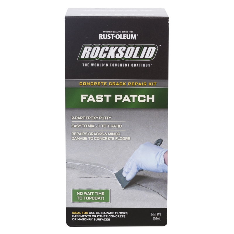 Rust-Oleum RockSolid Fast Patch Concrete Repair Kit | Bunnings Warehouse