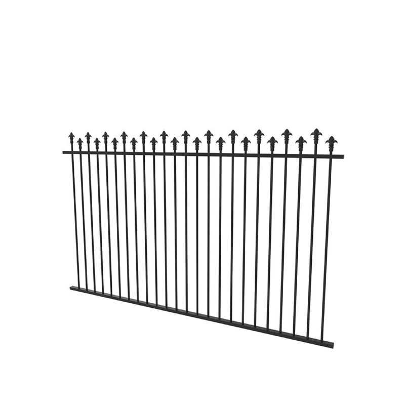 Protector Aluminium 2450 x 1250mm HiLow Spear Top Pool Fence Panel