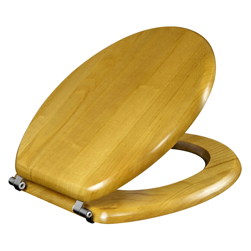 Estilo Honey Oak Toilet Seat Bunnings Warehouse