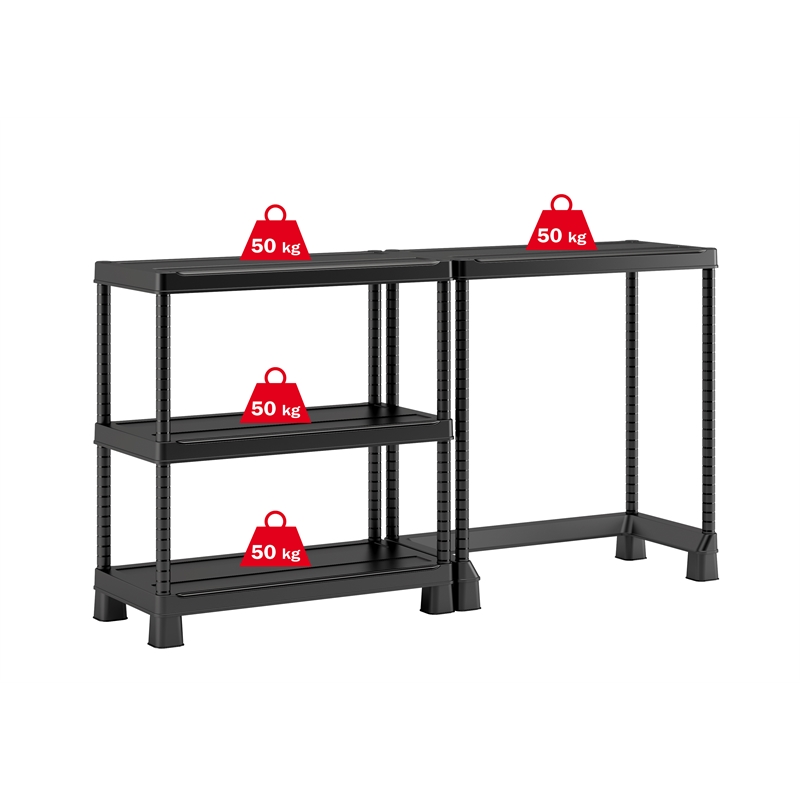 Keter Plus Open Base Shelving Bunnings Warehouse