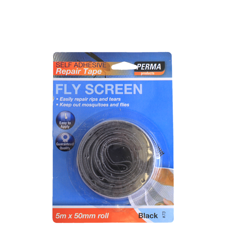 Permastik 5m Black Fly Screen Repair Tape | Bunnings Warehouse