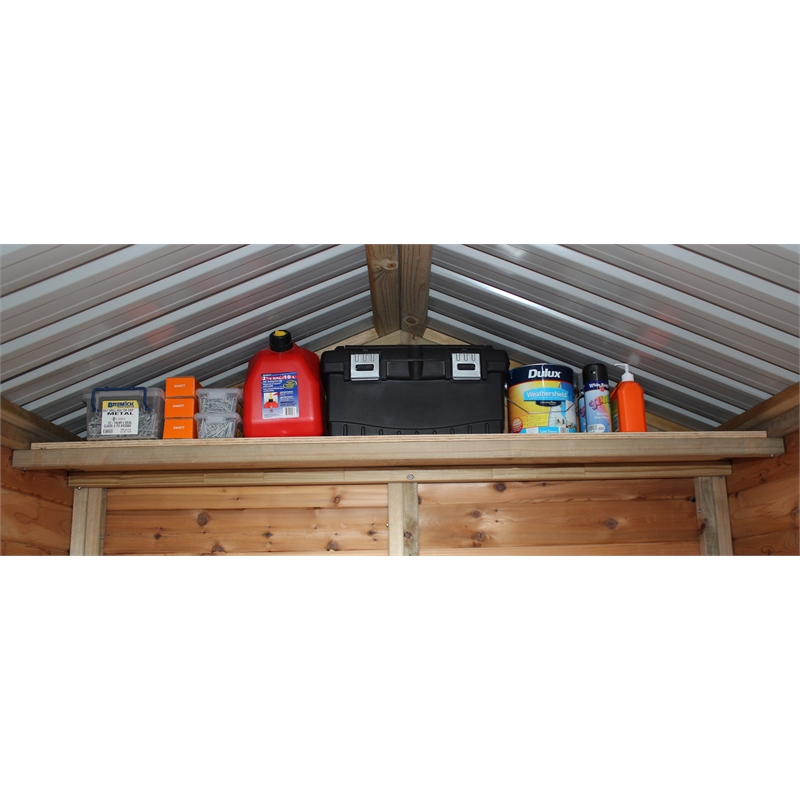 STILLA 6ft Cedar Garden Shed Loft Shelf | B   unnings Warehouse