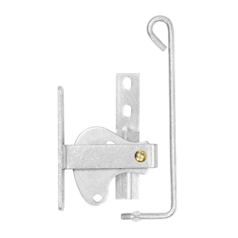 Pinnacle Galvanised D Pattern Dual Opening Gate Latch Bunnings Warehouse