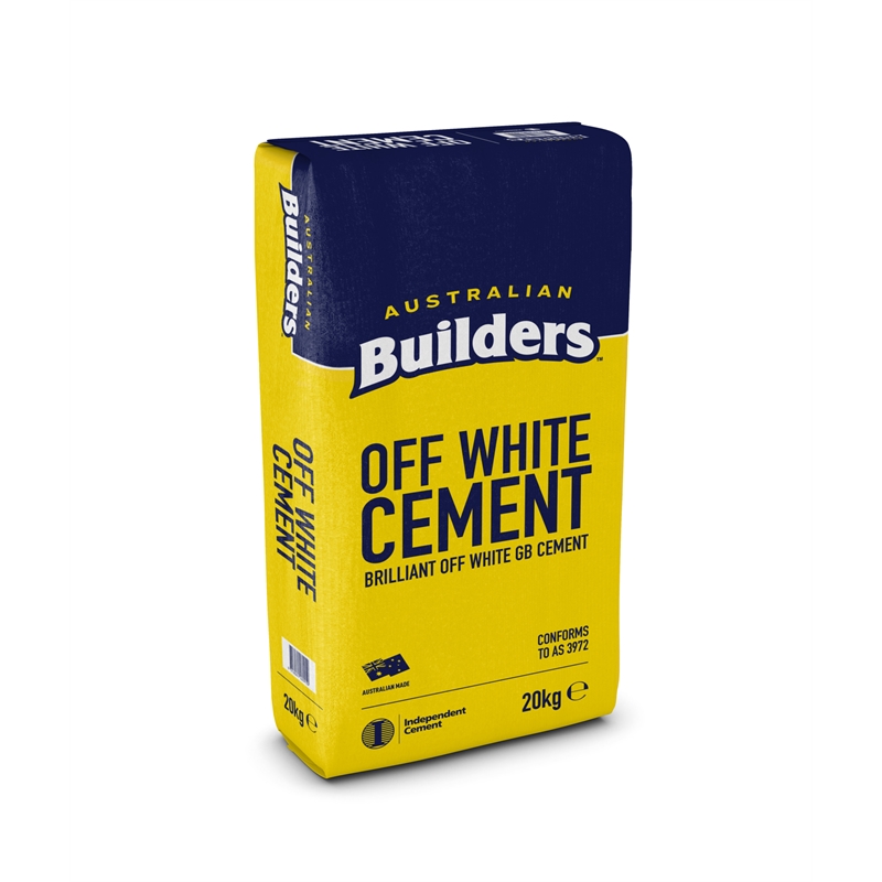 Australian Builders 20kg Off White Cement | Bunnings Warehouse