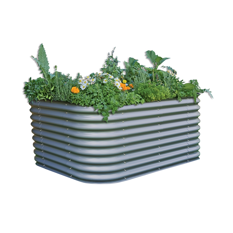 Birdies 2.1 x 1.1 x 0.74m Monolith 8 In 1 Modular Raised Garden Kit