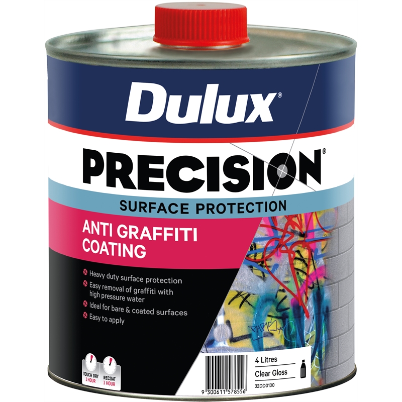 Dulux Precision Anti Graffiti 4L Bunnings Warehouse