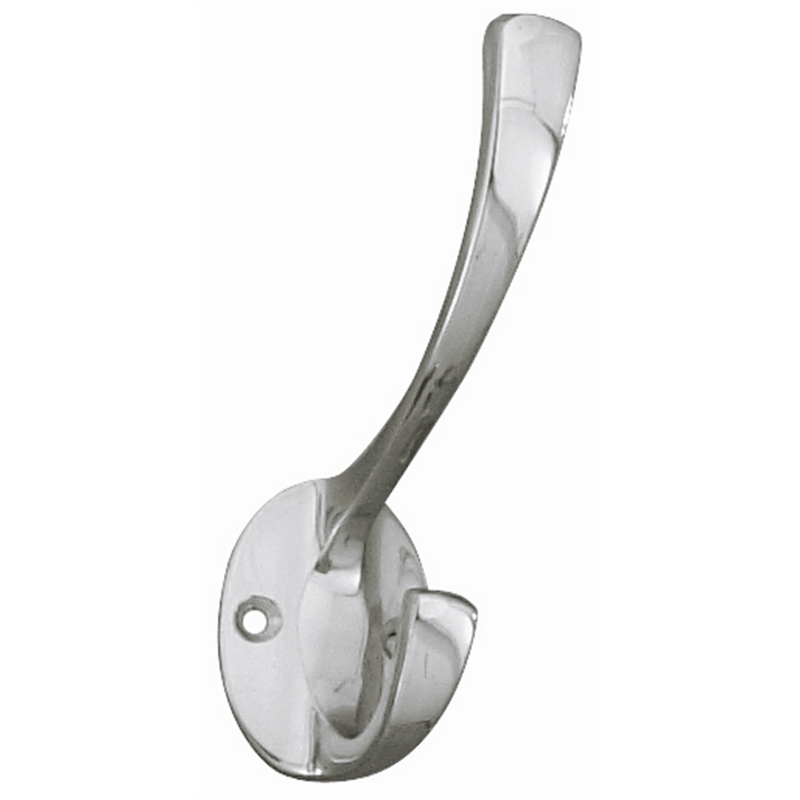Brassline 115mm Satin Chrome Hat And Coat Hook Bunnings Warehouse