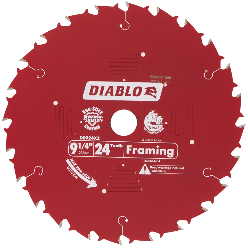 Diablo 235mm 24 Teeth Circular Saw Blade Bunnings Warehouse