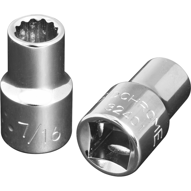 Sidchrome 7/16'' 1/2'' 12 Point Drive Socket | Bunnings Warehouse