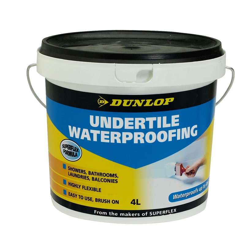 Dunlop 4L Undertile Waterproofing | Bunnings Warehouse