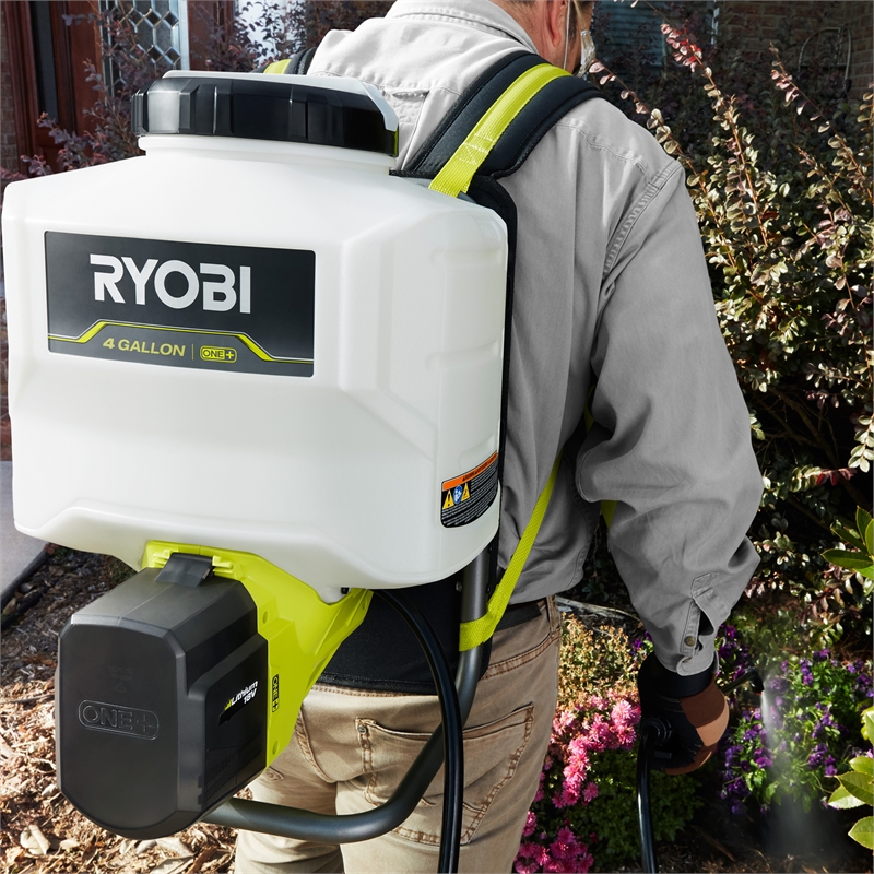 Ryobi 18V ONE+ 15L Backpack Sprayer | Bunnings Warehouse