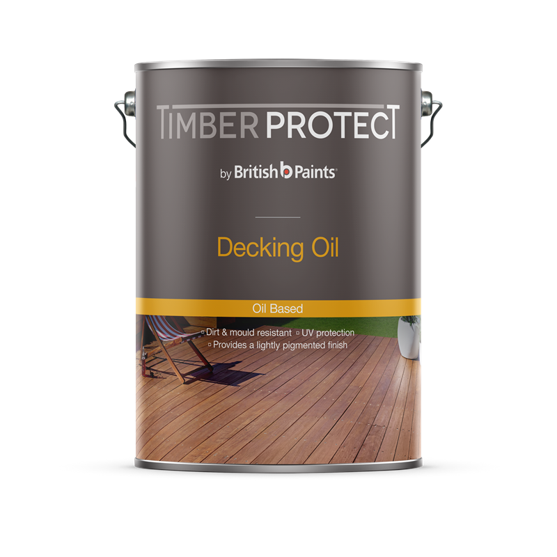 Timber Protect 10L Oil Based Natural Exterior Decking Oil