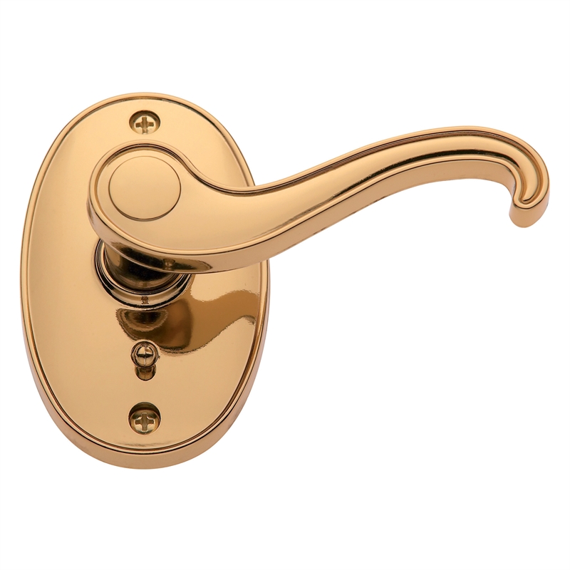 Gainsborough Bright Goldtone Royale Privacy Leverset Bunnings Warehouse