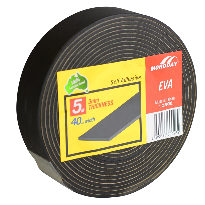 Moroday 40 x 3mm x 5m Small Adhesive Seal Roll Bunnings Warehouse