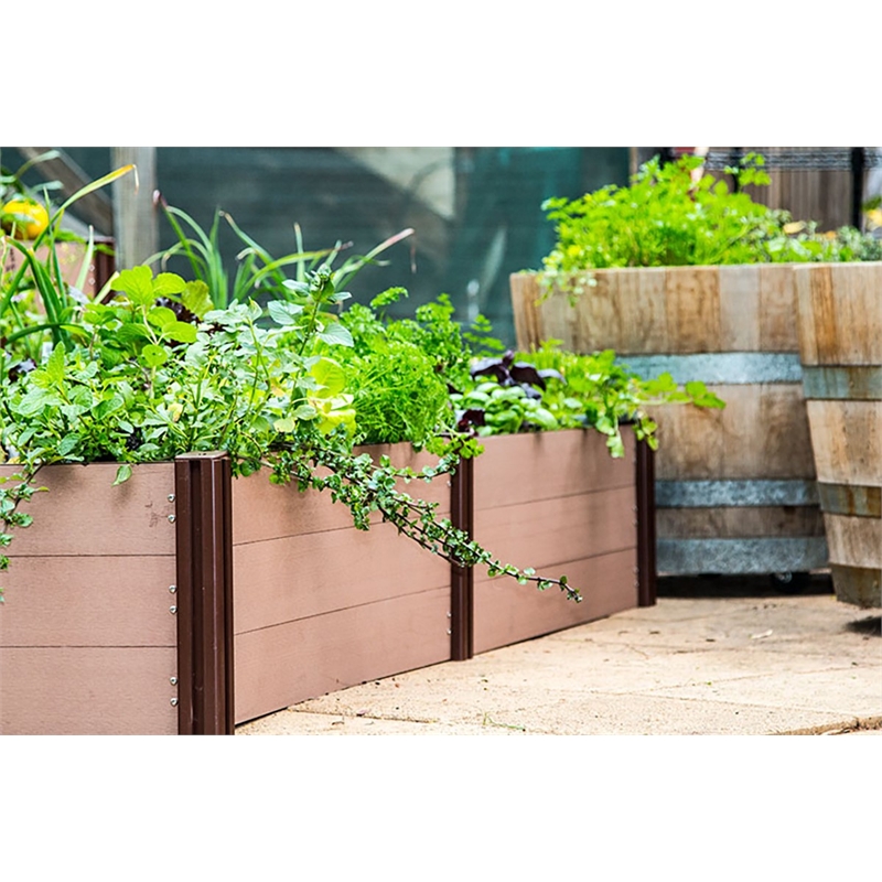 Holman 1000 x 1000 x 300mm Modular Raised Garden Bed Bunnings Warehouse