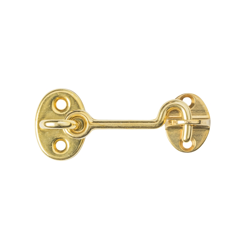 Pinnacle 65mm Polished Brass Cabin Hook Bunnings Warehouse