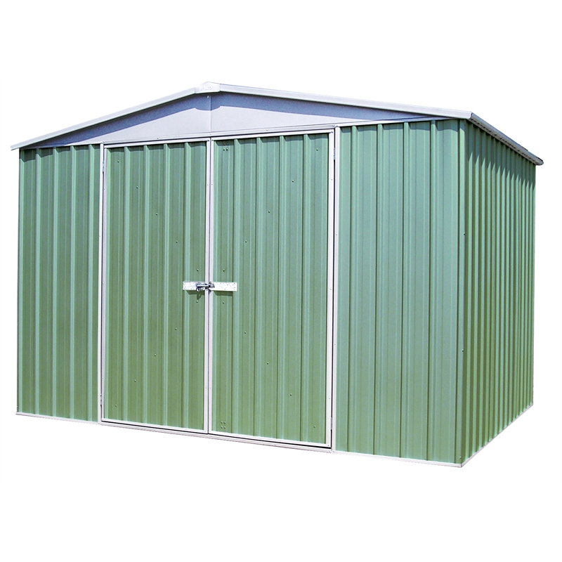 Absco Sheds 3.0 x 3.66 x 2.06m Pale Eucalypt Double Door 