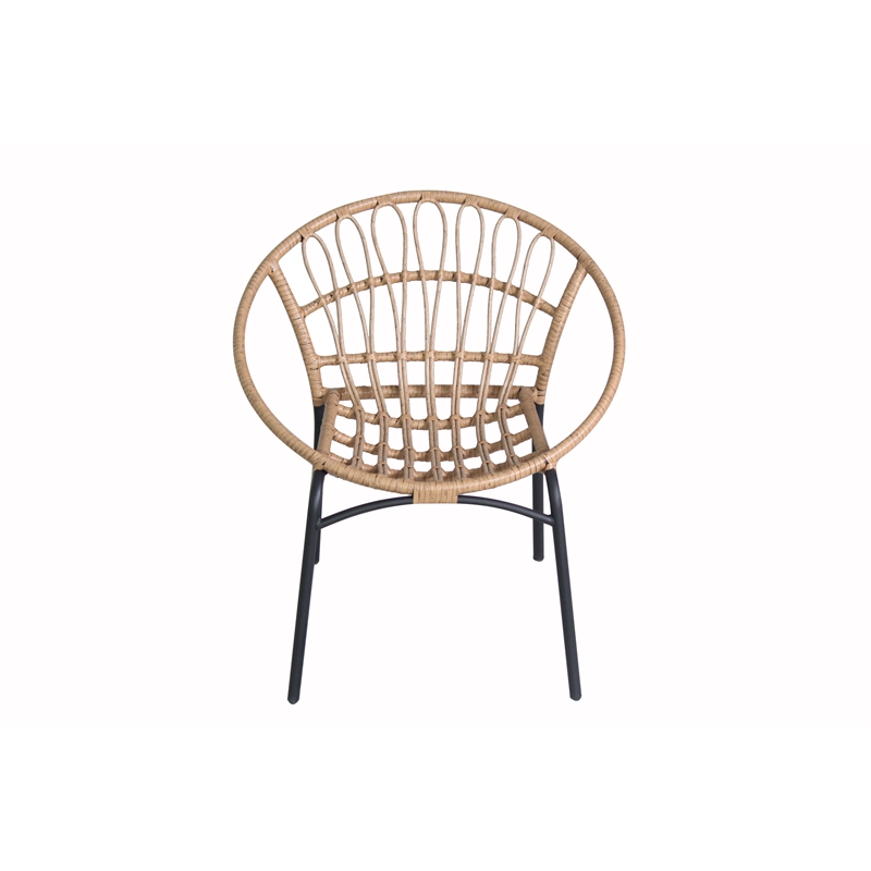 Black Wicker Chairs Bunnings : Made from high quality pe rattan wicker