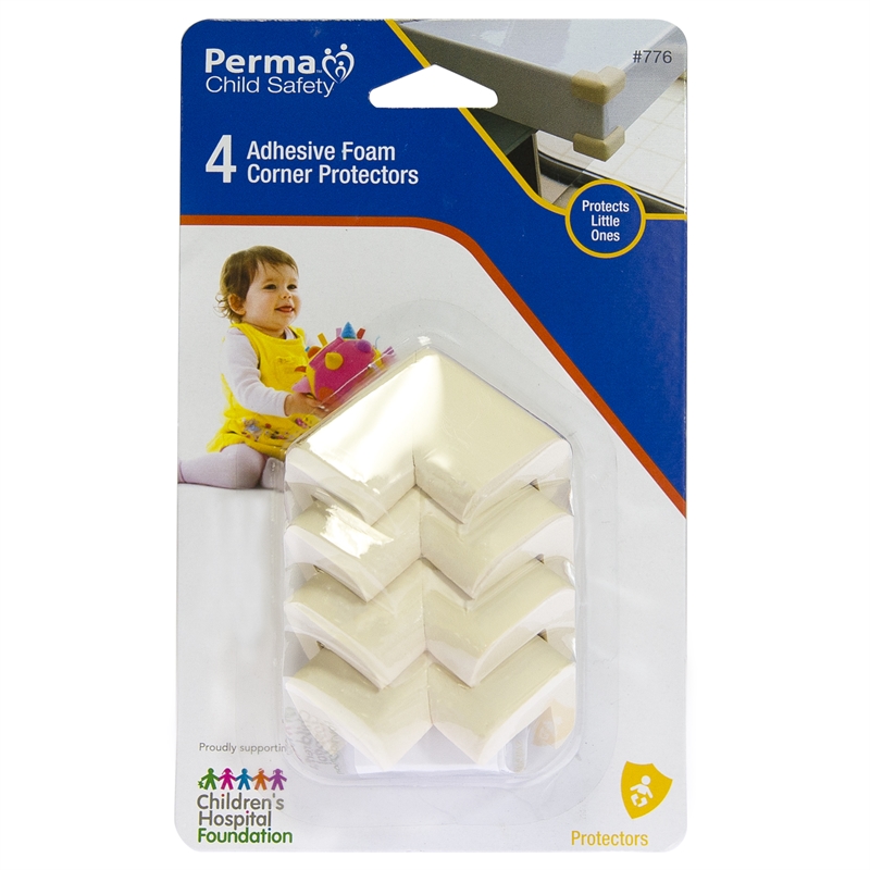 Perma Child Safety Foam Corner Protectors 4 Pack Bunnings Warehouse