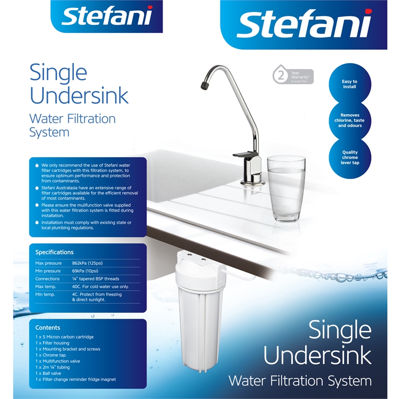 Stefani Filter Undercounter Single Stage Bunnings Warehouse