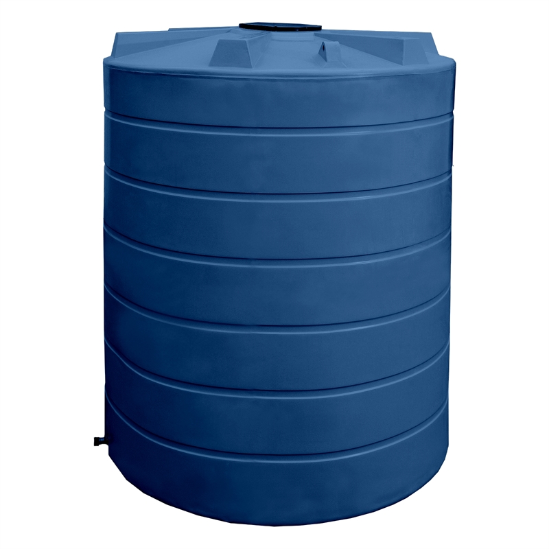 Clark Tanks 4500L Round Poly Water Tank - Mountain Blue | Bunnings ...