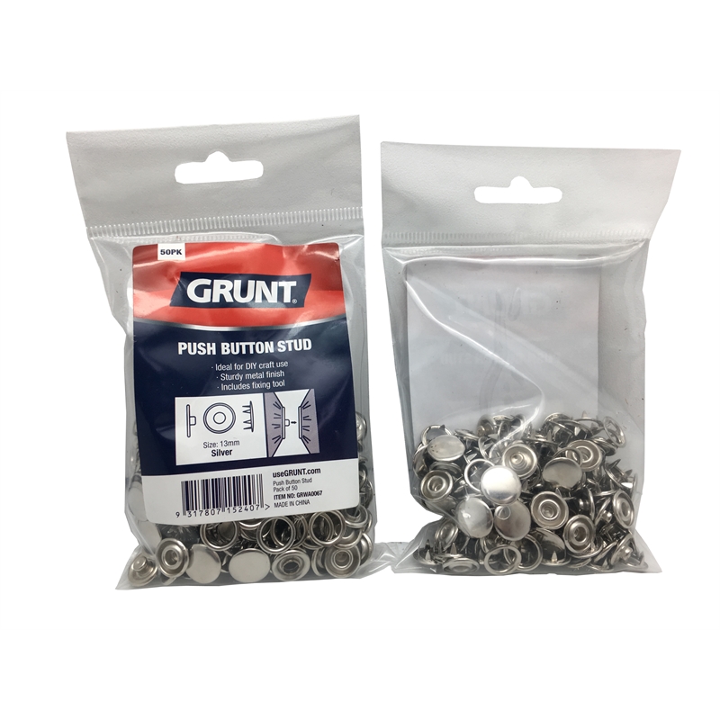 Grunt 13mm Push Stud Buttons for Webbing Bunnings Warehouse