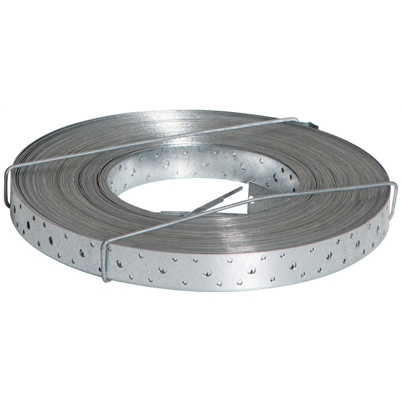 Abey 25 x 0.6mm x 30m Punched Metal Strapping | Bunnings Warehouse