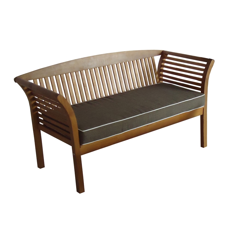 Mimosa 3 Seater Fresco Timber Bench | Bunnings Warehouse