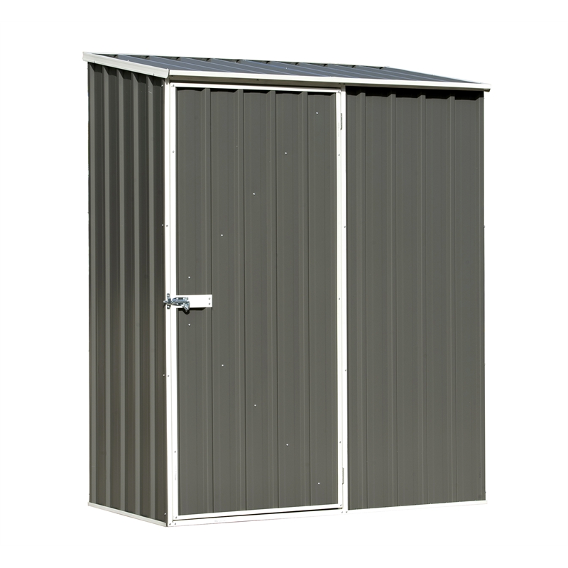 Absco Sheds 1.52 x 0.78m Woodland Grey Single Door Space Saver I/N 