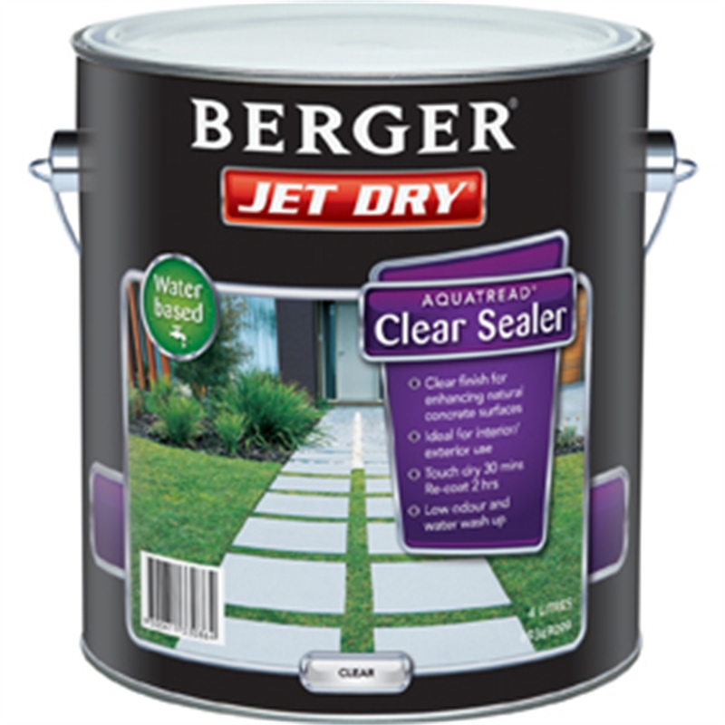 Berger Jet Dry 10L Aquatread Clear Sealer I/N 1410264 Bunnings Warehouse