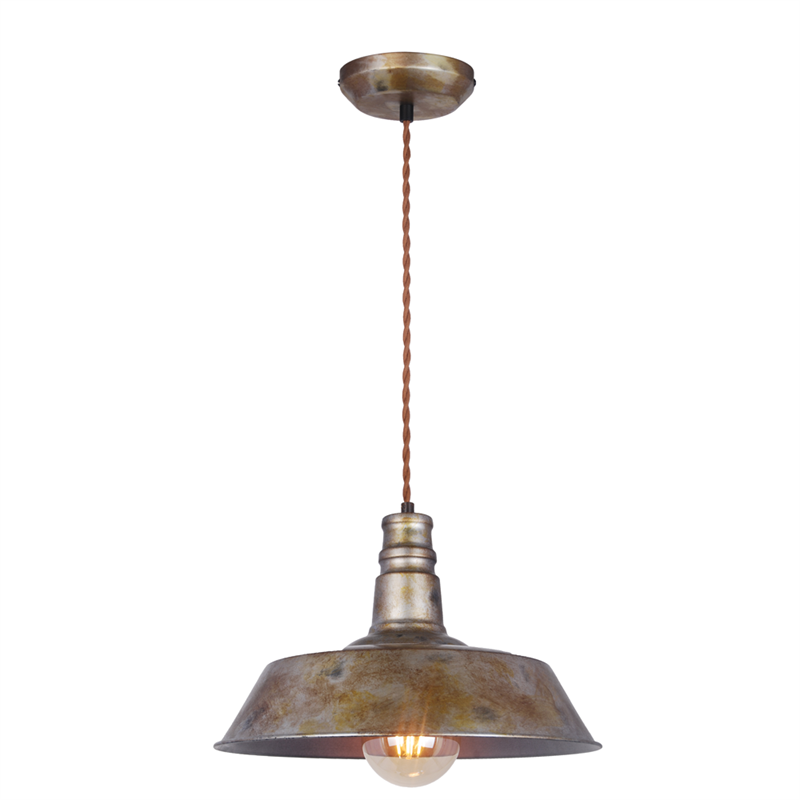 Home Design 12cm 240V Factory Single Pendant Light | Bunnings Warehouse
