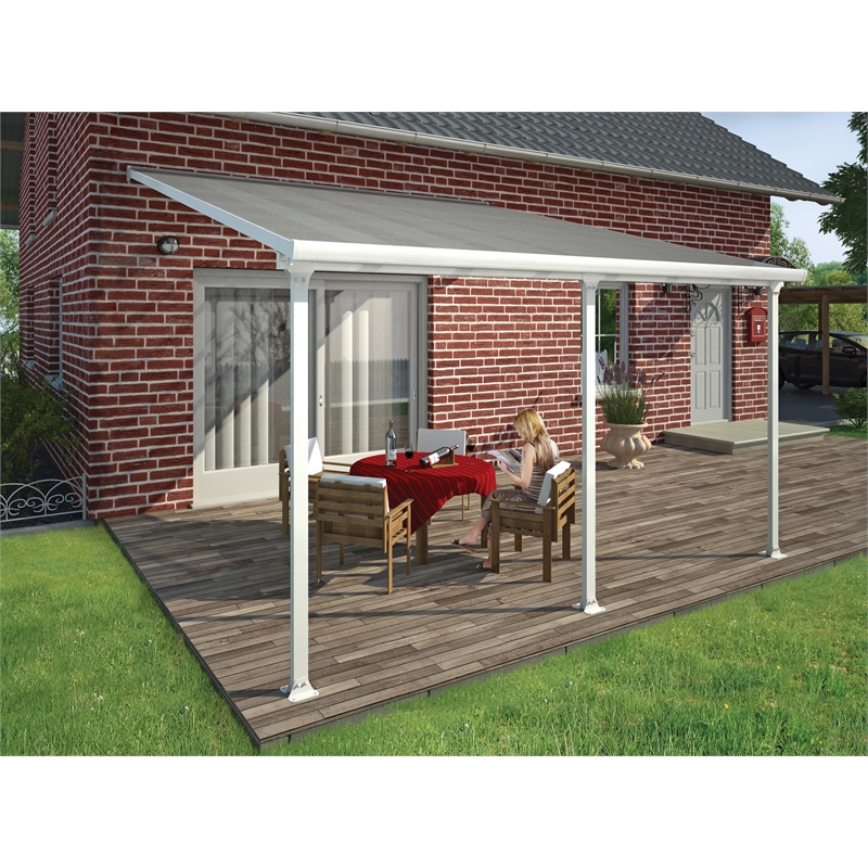 Suntuf 7.87 x 4 x 3m DIY Pergola Kit | Bunnings Warehouse