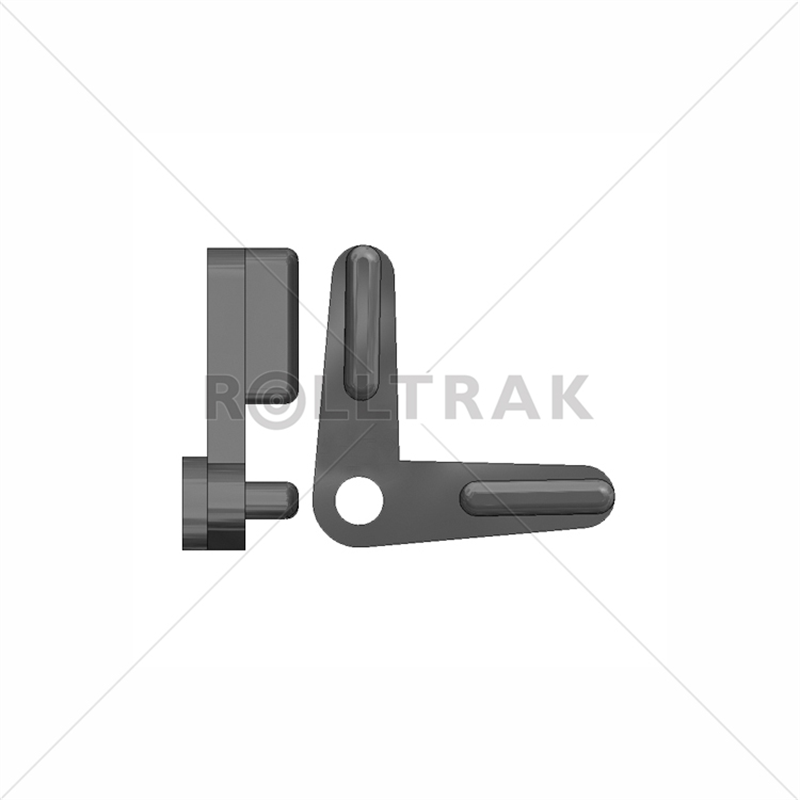 Rolltrak Spares Black Flyscreen Swivel Clip 2 Pack I/N 3960241