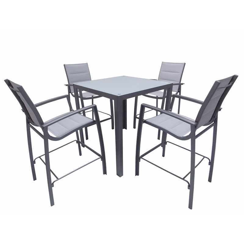 Mimosa 5 Piece Cable Beach Bar Setting I/N 3191759 Bunnings Warehouse