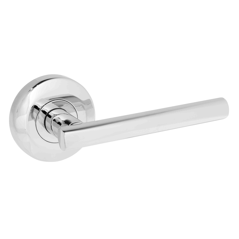 Gainsborough 65mm Bright Chrome Round Align Passage Leverset