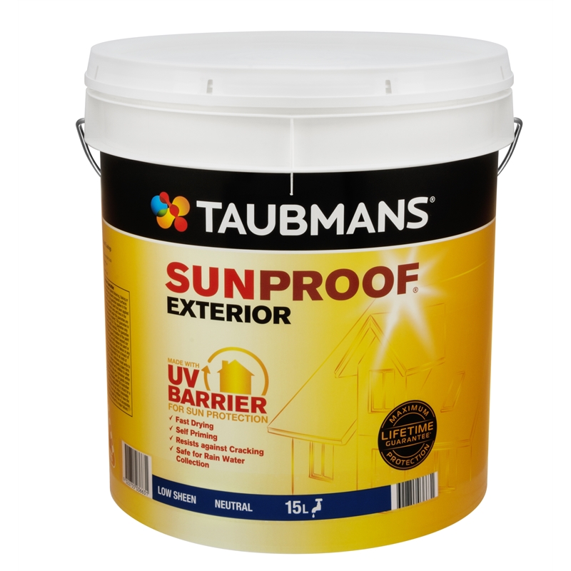  Taubmans Sunproof Exterior 6L with Simple Decor