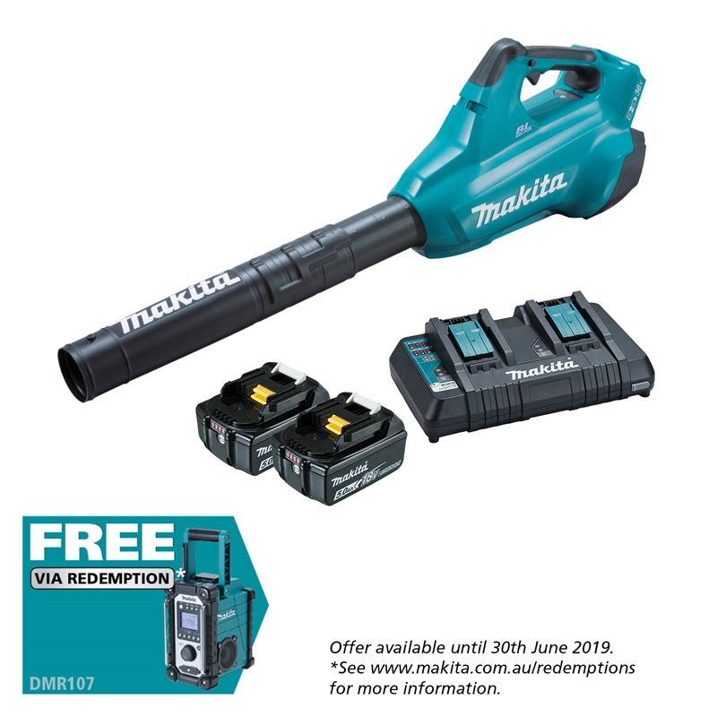 Makita LXT 18V Cordless Blower Kit Bunnings Warehouse