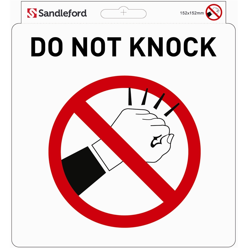 Printable Do Not Knock Sign Printable Word Searches