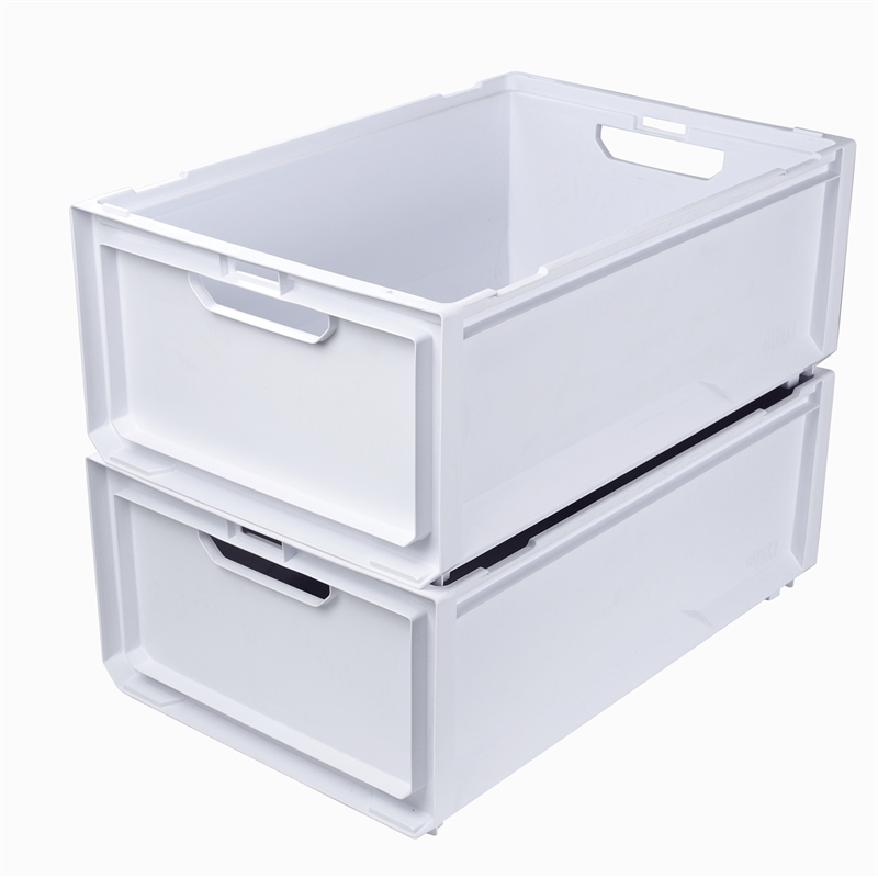 Ezy Storage 44L White Bunker System Crate | Bunnings Warehouse