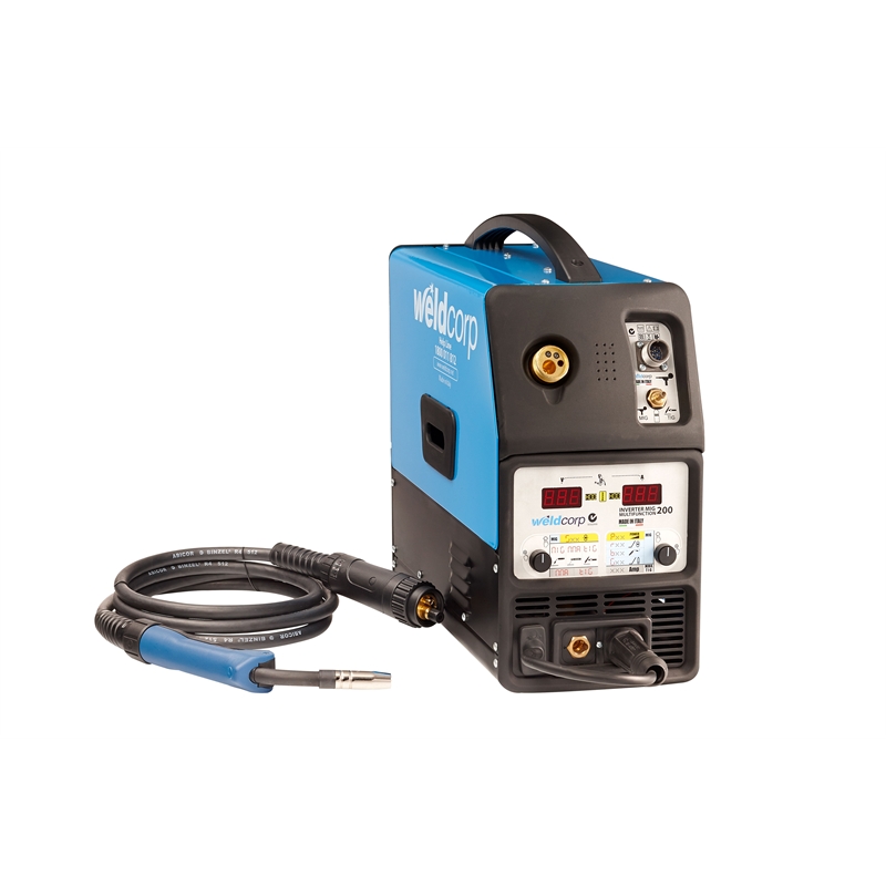 Weldcorp Welder Inverter 200Amp MIG/TIG/ARC Multitask Bunnings Warehouse