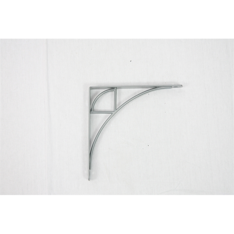 Handy Shelf 195 X 195mm Silver Curve Bracket Bunnings Warehouse
