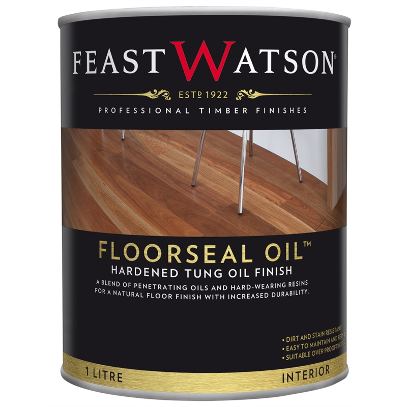 Feast Watson 1l Satin Floorseal Oil Ebay