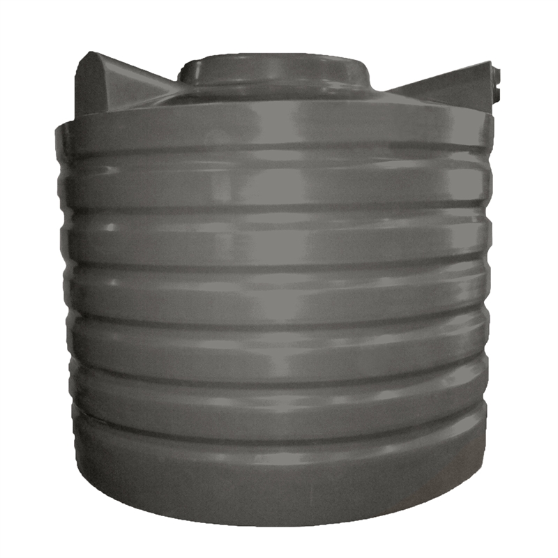 Clark Tanks 1000l Round Poly Water Tank Native Grey Bunnings Warehouse