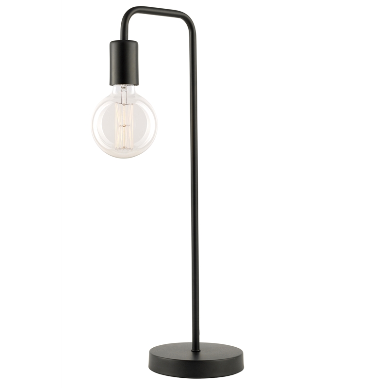 Brilliant Matt Black Derby Metal Pipe Table Lamp Bunnings Warehouse
