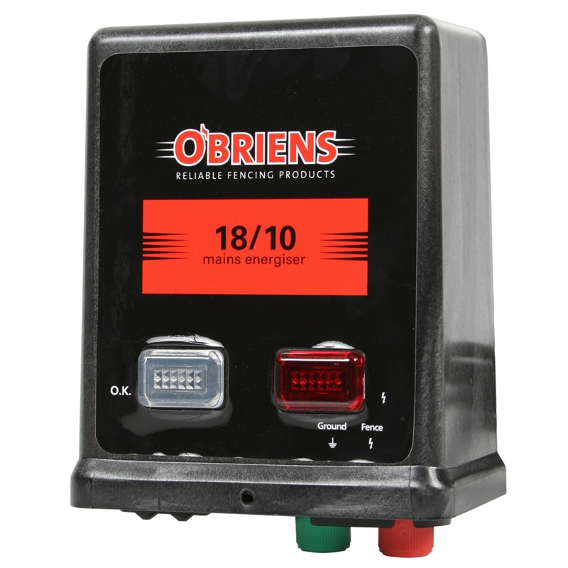 O'Briens M18/10 15km Electric Fencing Mains Energiser I/N 3040948 ...