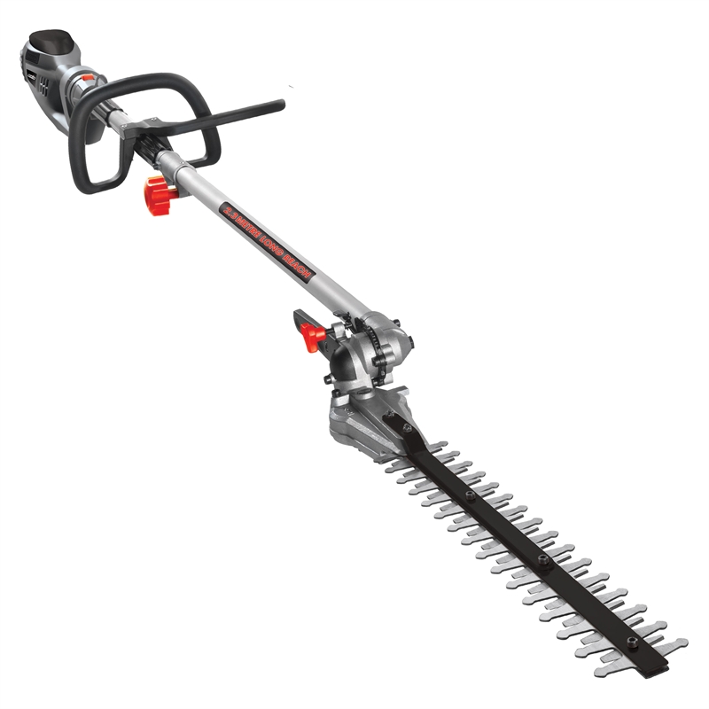 electric pole saw hedge trimmer combo