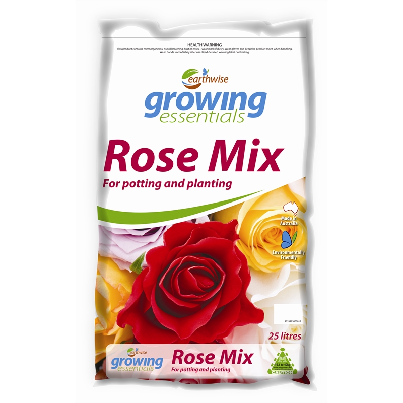 Growing Essentials 25L Rose Potting Mix I/N 2961640 Bunnings Warehouse