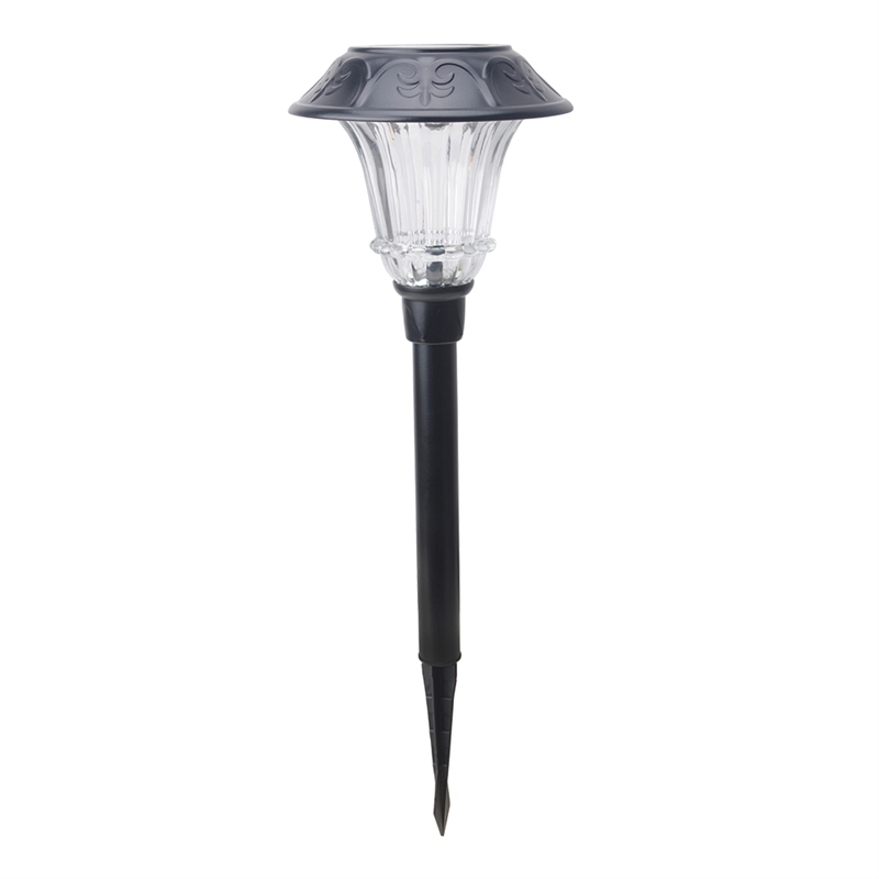 Duracell Charcoal LED Solar Pathway Light Bunnings Warehouse